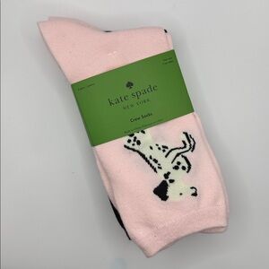 kate spade New York Dalmatian Polkadots Crew Socks